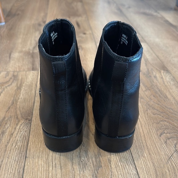 Ash Women’s Wino Ankle Bootie Black Leather Studded Rim Size 7.5 / EU 38 - Picture 5 of 9